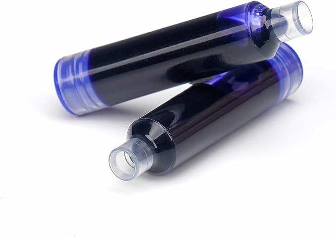 WRITECH Blue Ink Cartridge Set: 16 Ink Cartridges Clictek Fountain Pens - Image 5