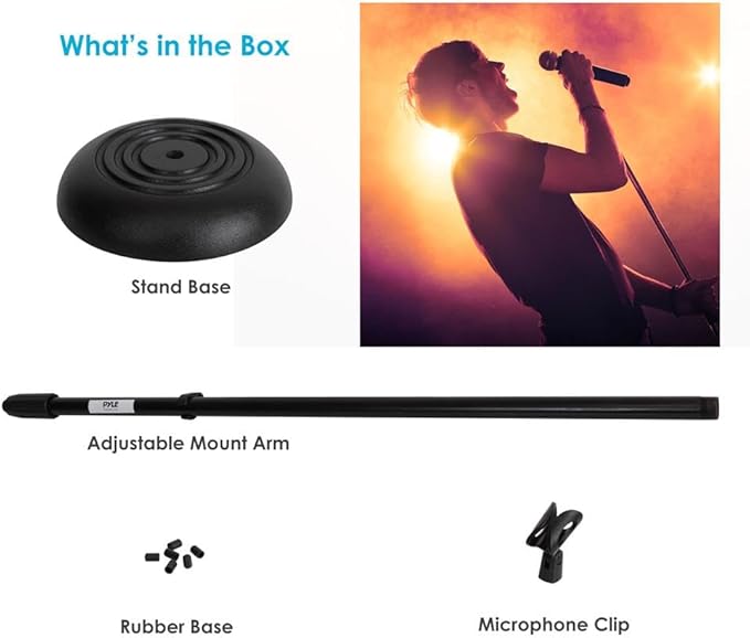 Pyle Adjustable Microphone Stand - Image 7