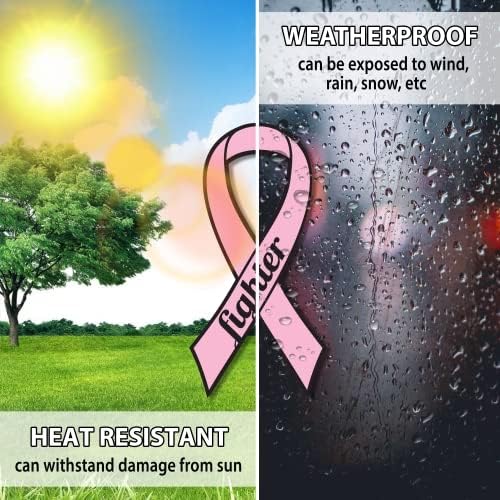 Magnet Me Up: Support Breast Cancer Fighter Pink Ribbon Magnet Decal - Image 8