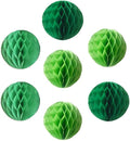 8pcs 10 inch Paper Honeycomb Balls Decorative Tissue Honeycomb Balls Paper Pom by ZGjoy