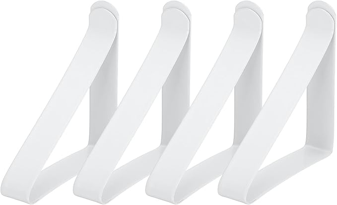 uxcell 4 Pack Tablecloth Clips, Stainless Steel Table Cloth Cover Clamps by uxcell