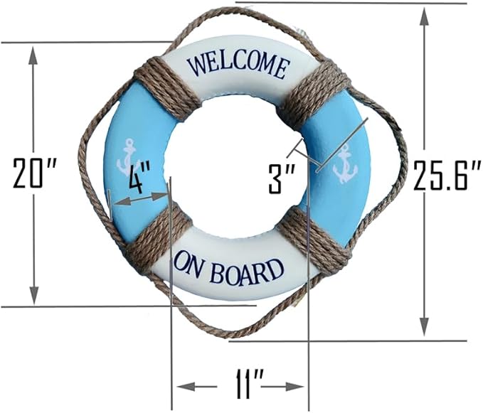 MorroMorn Lifebuoy Wall Hanging Decor - Image 3