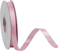 LaRibbons 3/8 Inch 25 Yard Double Faced Satin Ribbon, Rose Pink Small Satin by LaRibbons