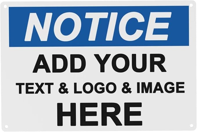 Custom Notice Signs Outdoor Metal - Image 7