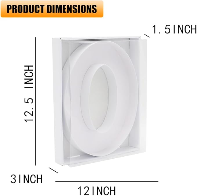 12" Fillable Cardboard Letter Charcuterie Gift Cupcake Box - Image 2