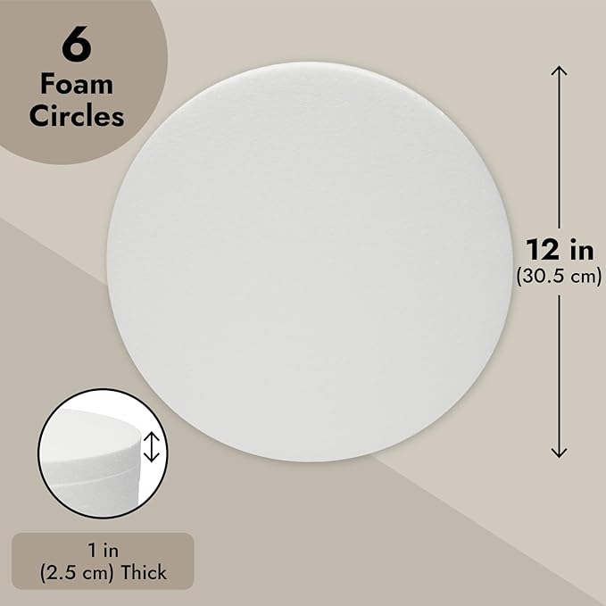 Juvale Thick Foam Discs - Image 5