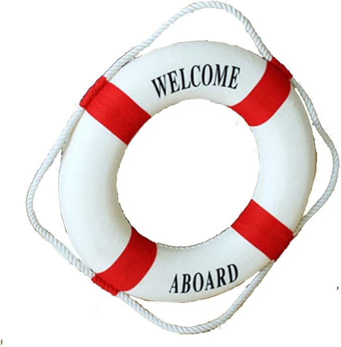 MorroMorn Lifebuoy Wall Hanging Decor by MorroMorn