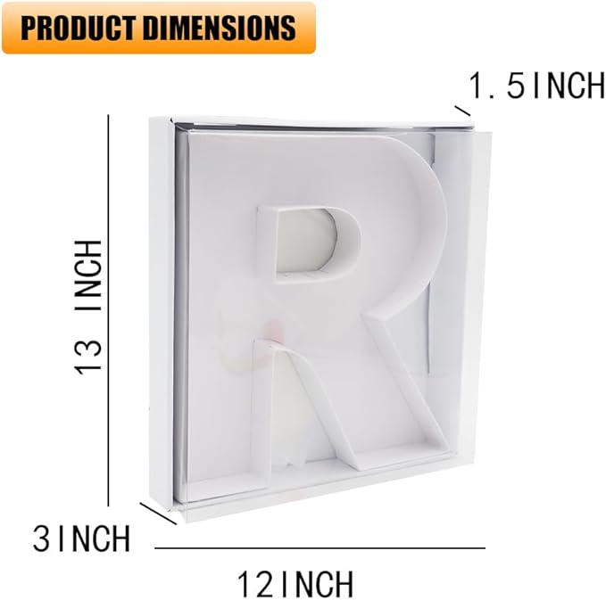 12" Fillable Cardboard Letter Charcuterie Gift Cupcake Box - Image 2