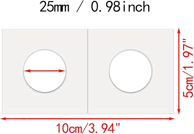 200 PCS Premium Cardboard Coin Flips 2 x 2 inch Coin Collection Supplies - Image 5