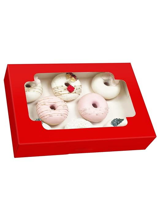 qiqee Auto-pop up Red Cookie Box - Image 2