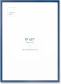 Opposite Wall - 20x28 in, 50x70 cm - Real Wood Blue Picture Frame - Lightweight by OppositeWall