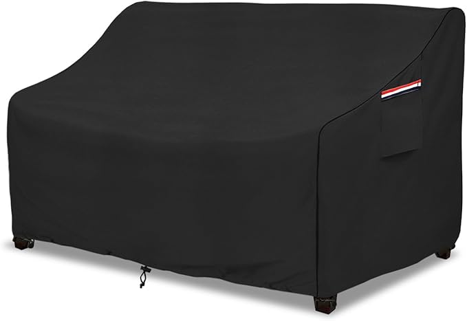 okcool Heavy Duty Patio Sofa Cover, 100% Waterproof 2-Seater Outdoor Sofa Cover by Okcool