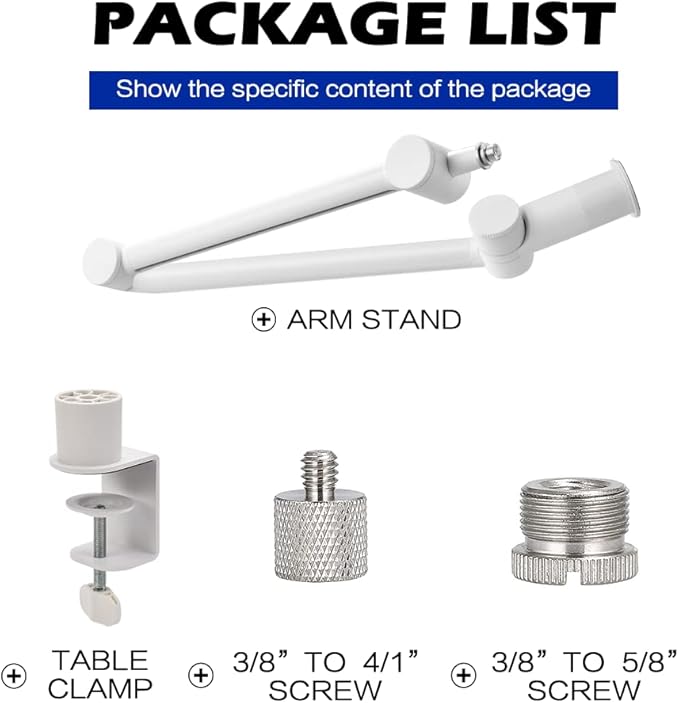 BOMGE Boom Arm Mic Stand - Image 9