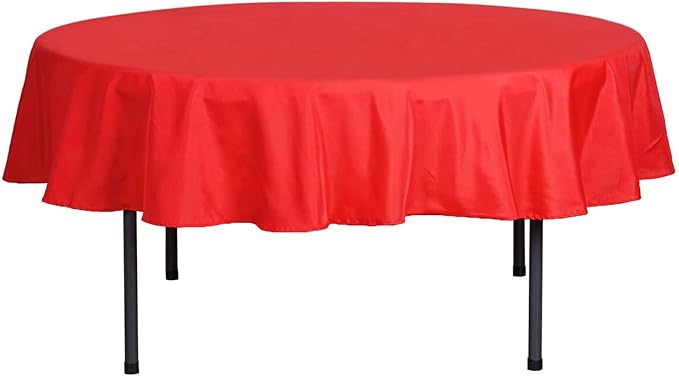 Efavormart Round Tablecloth, 70 Inch Stain & Wrinkle Resistant Washable Table - Image 6
