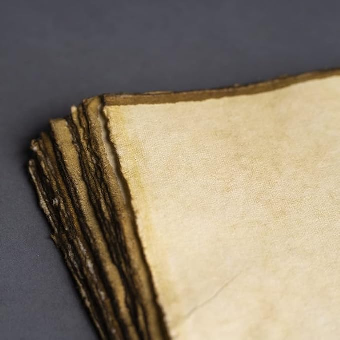Wanderings Handmade Vintage Deckle Edge Blank Paper - Image 5