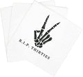 SharkBliss RIP Thirties Cocktail Napkins, 100 Pack RIP Thirties Death to My 30s by SharkBliss