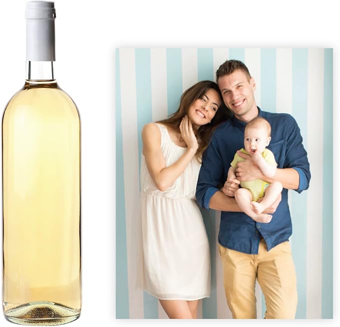 Andaz Press Bulk Photo Personalized Gift and Party Favors Collection, Wine by AndazPress