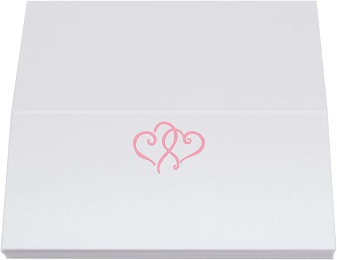 Linked Hearts Place Cards, Pre-cut and Scored - Image 5