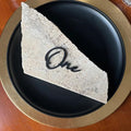 Cursive Wedding Table Number SET, DIY thin modern Black or White acrylic cutouts by Go+Home+Numbers