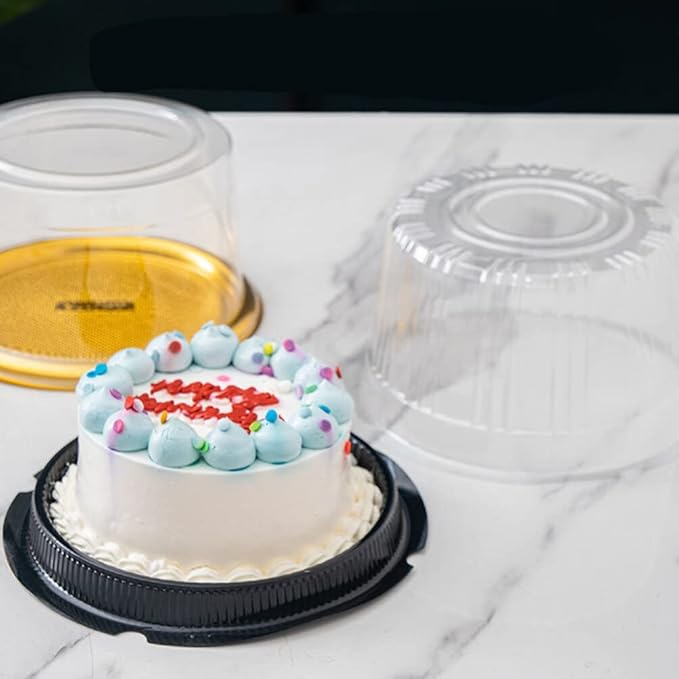 10-Pack Round Cake Stand & Dome - Image 8