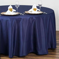 Efavormart Round Tablecloth, 108 Inch Stain & Wrinkle Resistant Washable Table by efavormart