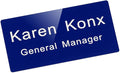 Custom Engraved Name Tag Badges – Personalized Identification ID Badge by Icomecn