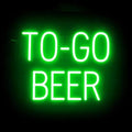 SpellBrite TO-GO BEER Sign | Beer-Related Sign by SpellBrite