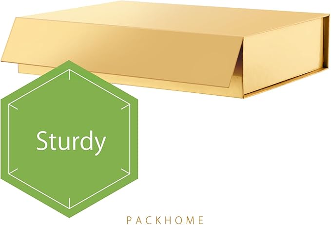 PACKHOME Gift Box 11.5x8x2.5 Inches, Sturdy Shirt Box - Image 6