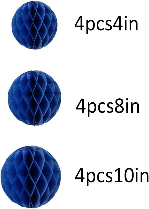 12pcs Party Honeycomb Balls Decorations - Image 2