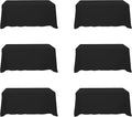 BRILLMAX 6 Pack Black Tablecloths by BRILLMAX