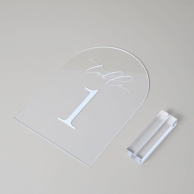 JINMURY Clear Arch Table Numbers - Image 4