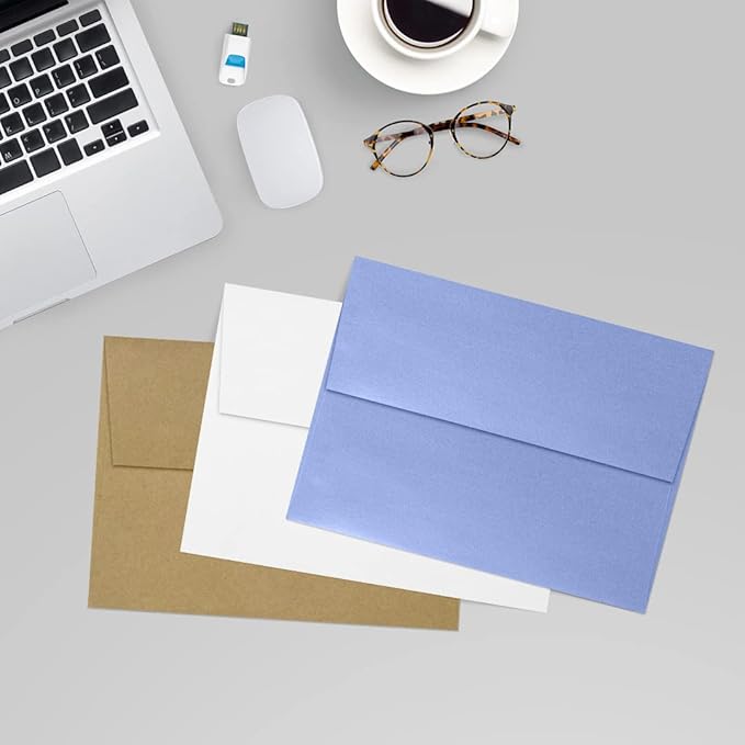LUXPaper A7 Invitation Envelopes | Peel & Press | 5 1/4" x 7 1/4" | Vista - Image 9