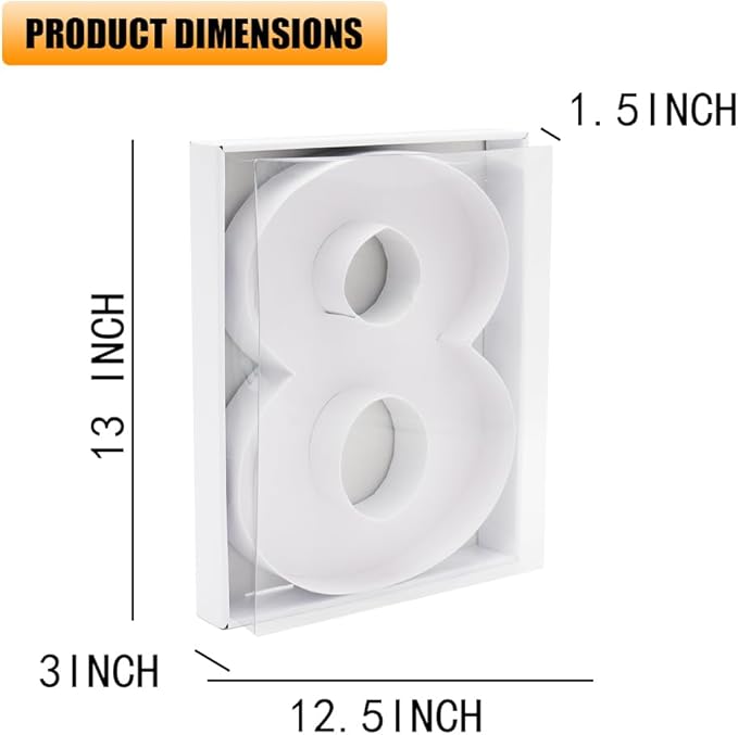 12" Fillable Cardboard Letter Charcuterie Gift Box - Image 2