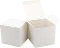 Oletx 25 Pcs White Paper Gift Boxes, Small Candy Boxes Bulk, Goodie Treat Boxes by Oletx