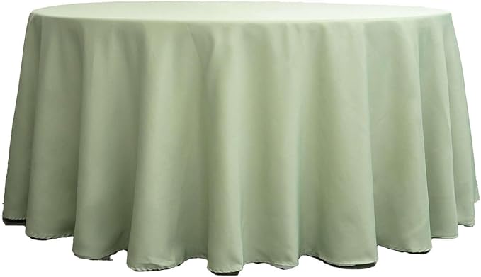 Efavormart Round Tablecloth, 120 Inch Stain & Wrinkle Resistant Washable Table - Image 6