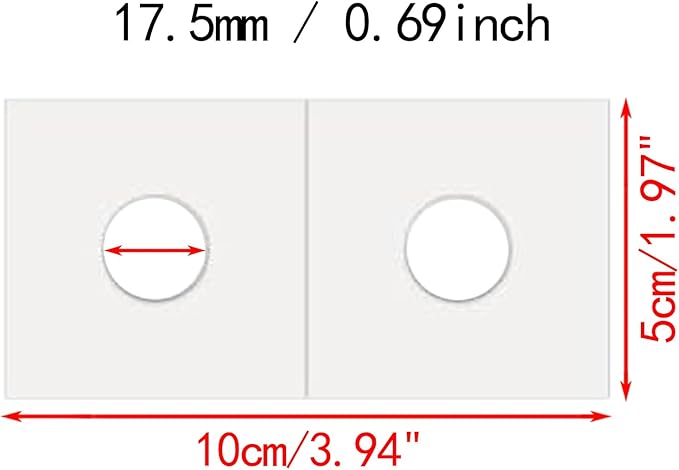 200 PCS Premium Cardboard Coin Flips 2 x 2 inch Coin Collection Supplies - Image 5