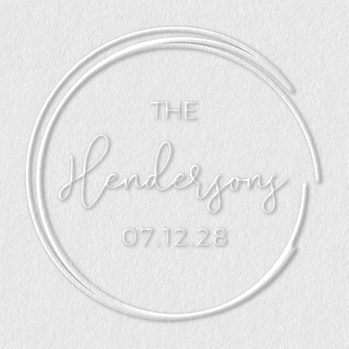 Personalized Wedding Embosser | Custom Made by 904Custom