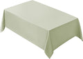 VidaFete Tablecloth 90*132inch Rectangle Table Cloth Polyester, Stain Wrinkle by VidaFete