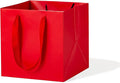Red Square Gift Bag 12 in Paper Gift Box Large Square Bottom Kraft Paper Bags by L%C3%B3ngF%C3%A8ngCh%C3%A9ngXi%C3%A1ng