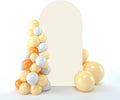 bricia Wedding Arch Backdrop Stand Cover, 6.6FT Double Sided Stretchy Arch by bricia