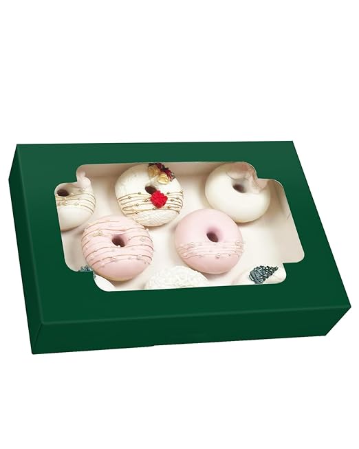 qiqee Auto-pop up Deep Green Cookie Box - Image 2