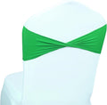 MDS Pack of 10 Spandex Chair Sashes Bows Elastic Stretch Dining Chair Bands by MDS