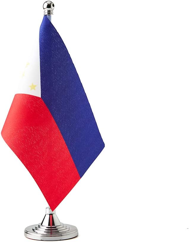 Philippines Flag Philippine Flags, Small Mini Philippine Desk Flag, Used by Mflagperft