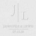 Personalized Wedding Embosser | Custom Made by 904Custom