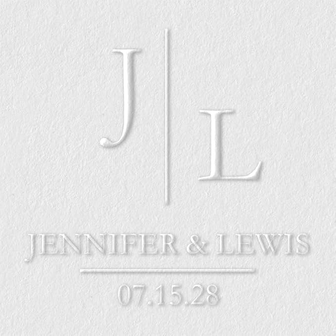 Personalized Wedding Embosser | Custom Made by 904Custom