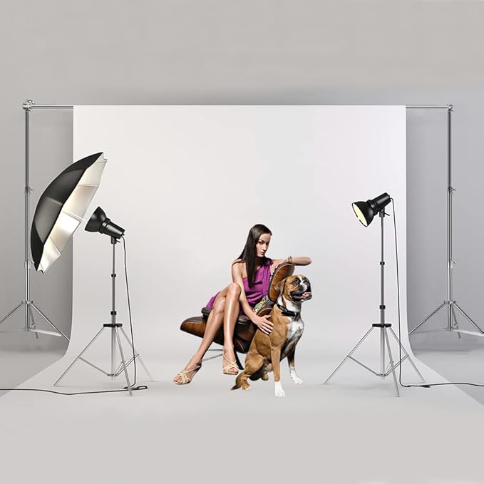 Stainless Steel Backdrop Stand 9.5ftx10ft Photo Stand - Image 9