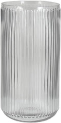 Serene Spaces Living Clear Pleated Glass Votive Holder, Decorative Centerpiece by SereneSpacesLiving