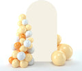 bricia Wedding Arch Backdrop Stand Cover, 7.2FT Double Sided Stretchy Arch by bricia