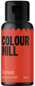 Colour Mill Aqua Blend Water-Based Food Coloring, 20 Milliliters Sunset by ColourMill