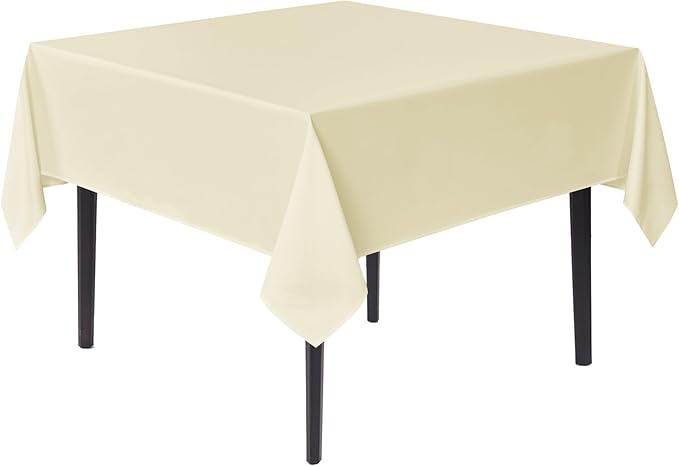 sancua Square Tablecloths 54x54 Inch by sancua